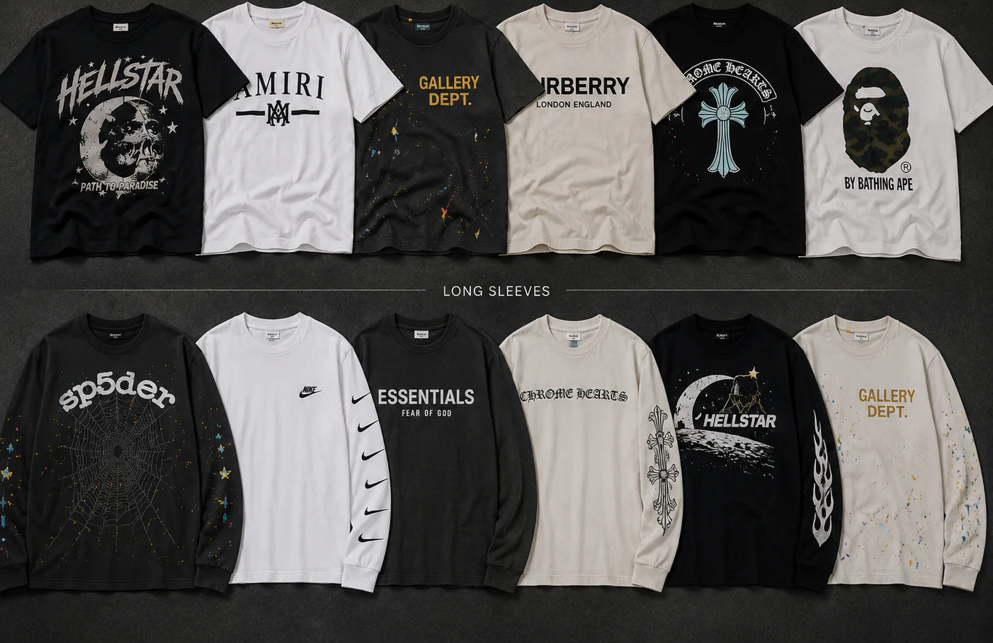 T-Shirts & Long Sleeves