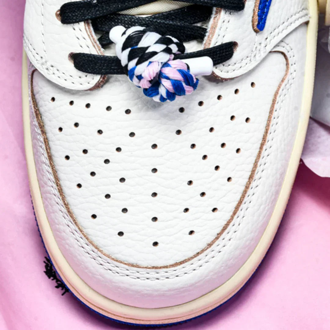 Travis Scott x Fragment AJ1 Low OG 'Sail Military Blue'