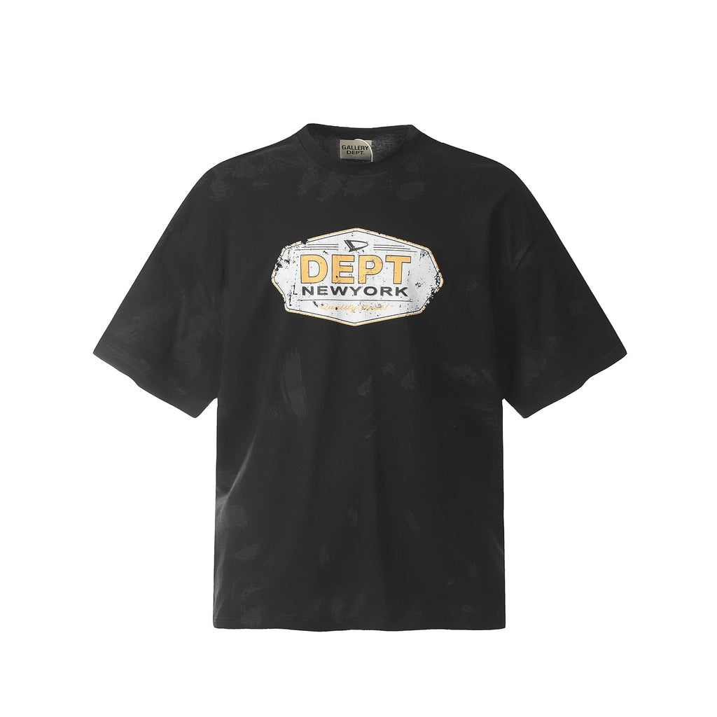 GALLERY DEPT New York Distressed Hand-Painted T-Shirt