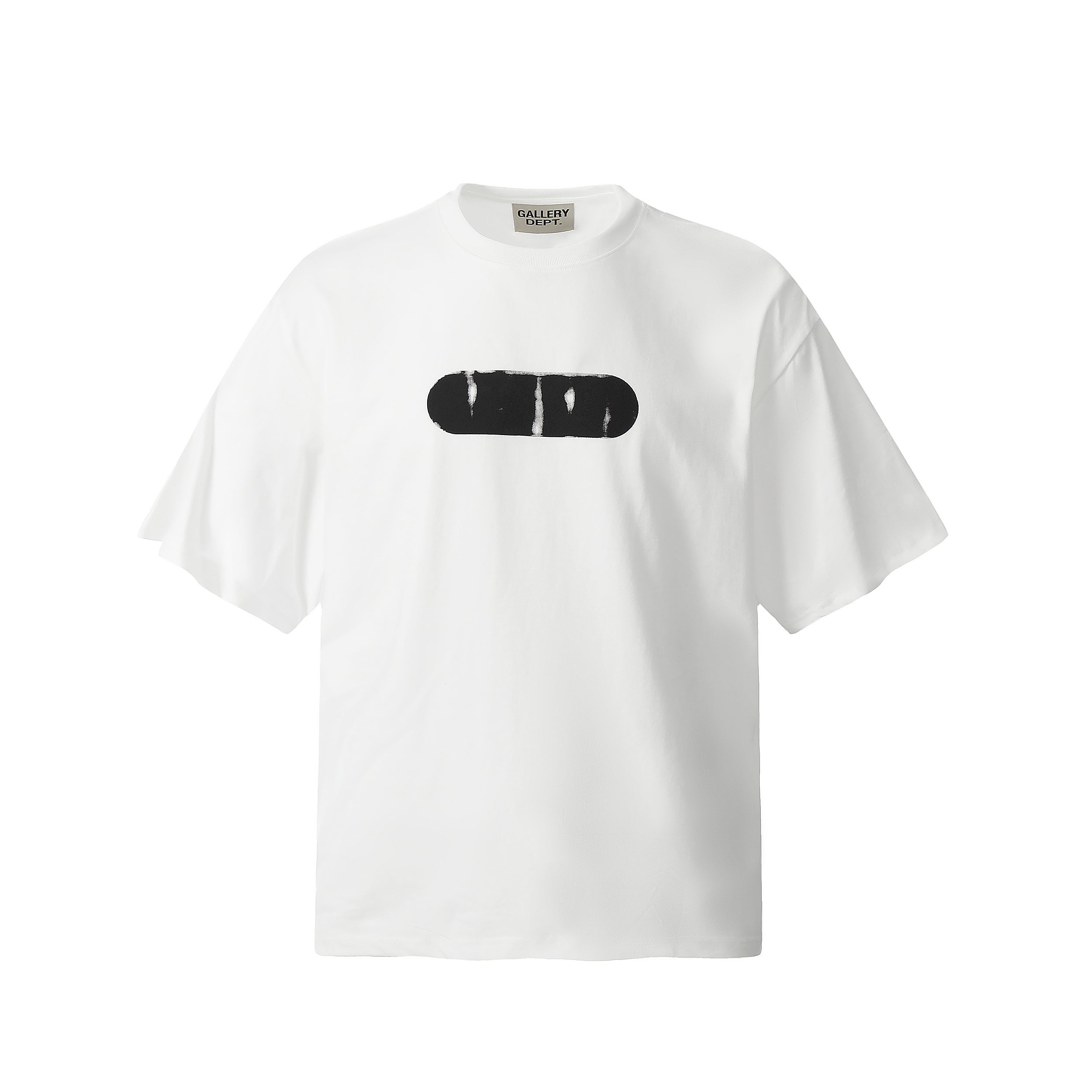 GALLERY DEPT Hand-Painted Distressed T-Shirt Deep Red