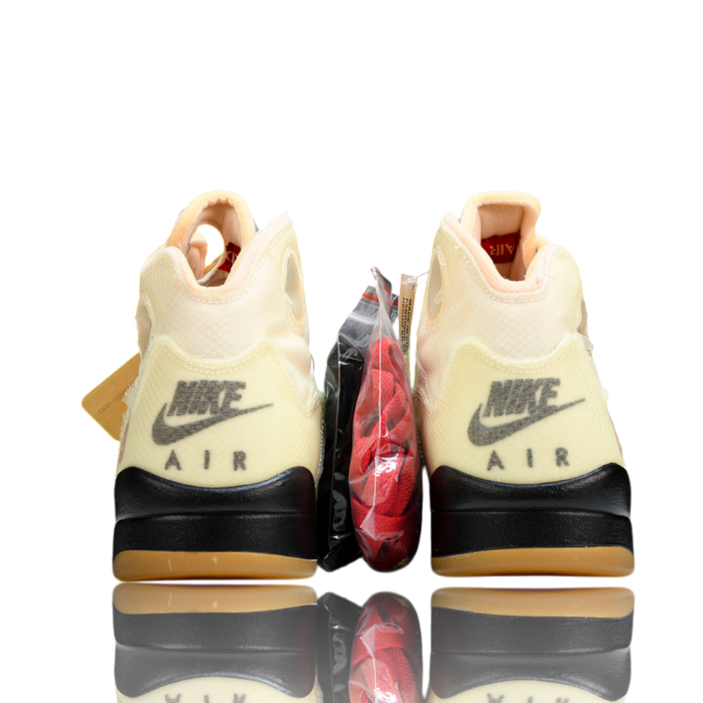 Off-White x AJ5 Retro 'Sail'