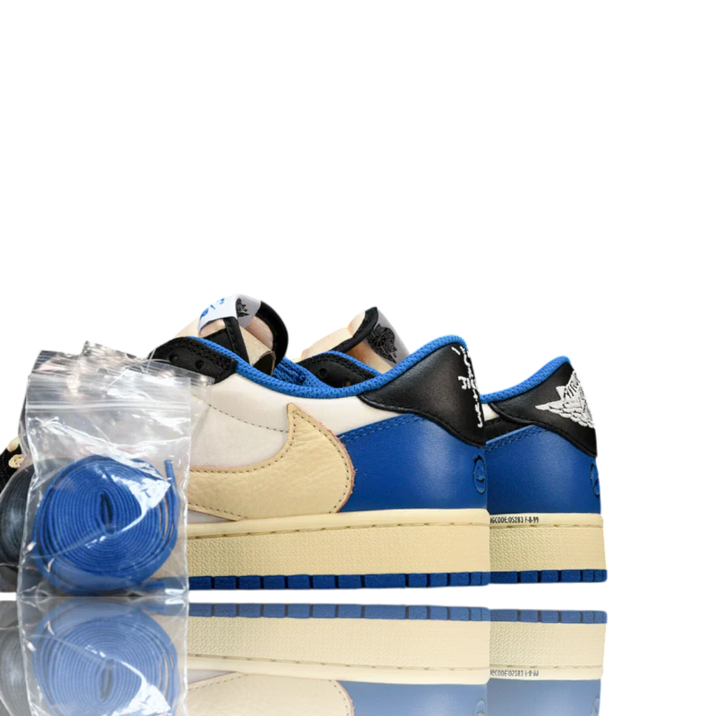 Travis Scott x AJ1 Low OG Fragment ‘Military Blue’