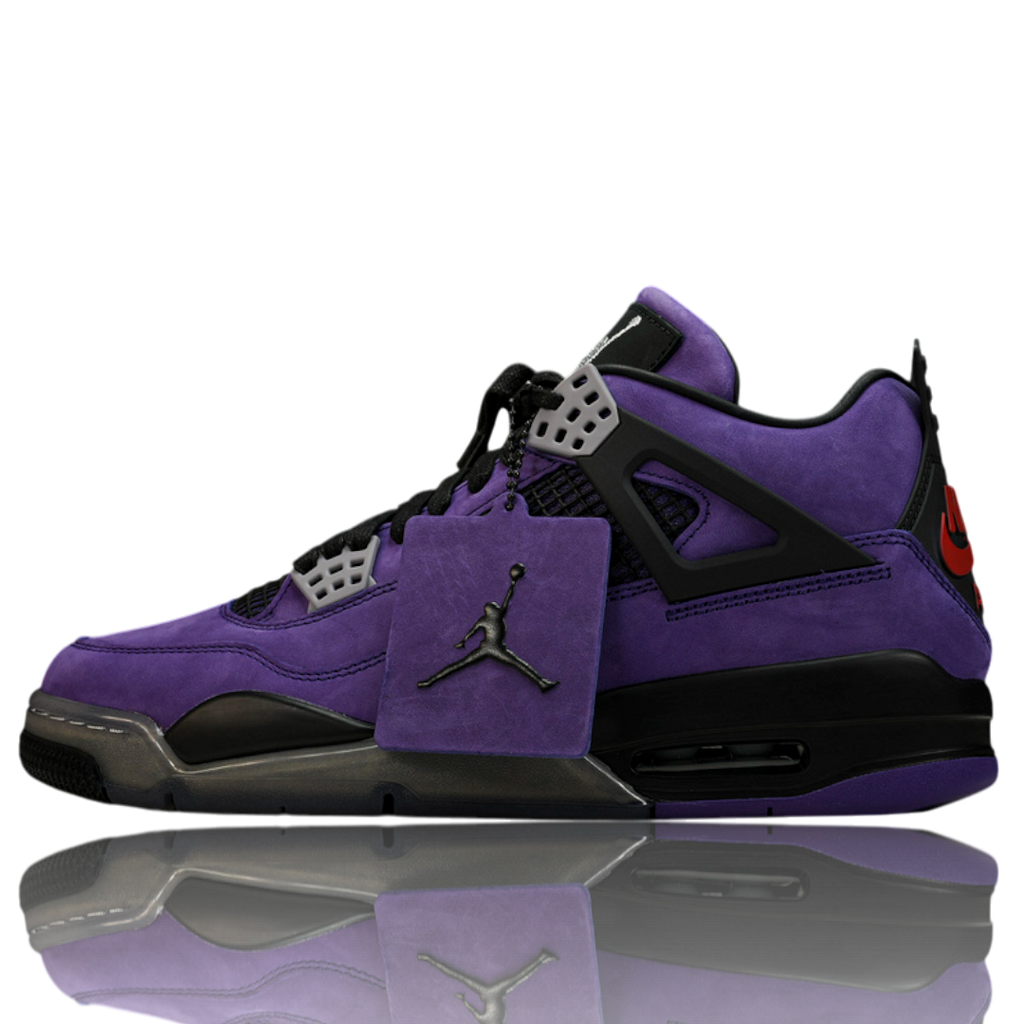 Travis Scott x AJ4 Retro Purple 'Friends and Family'