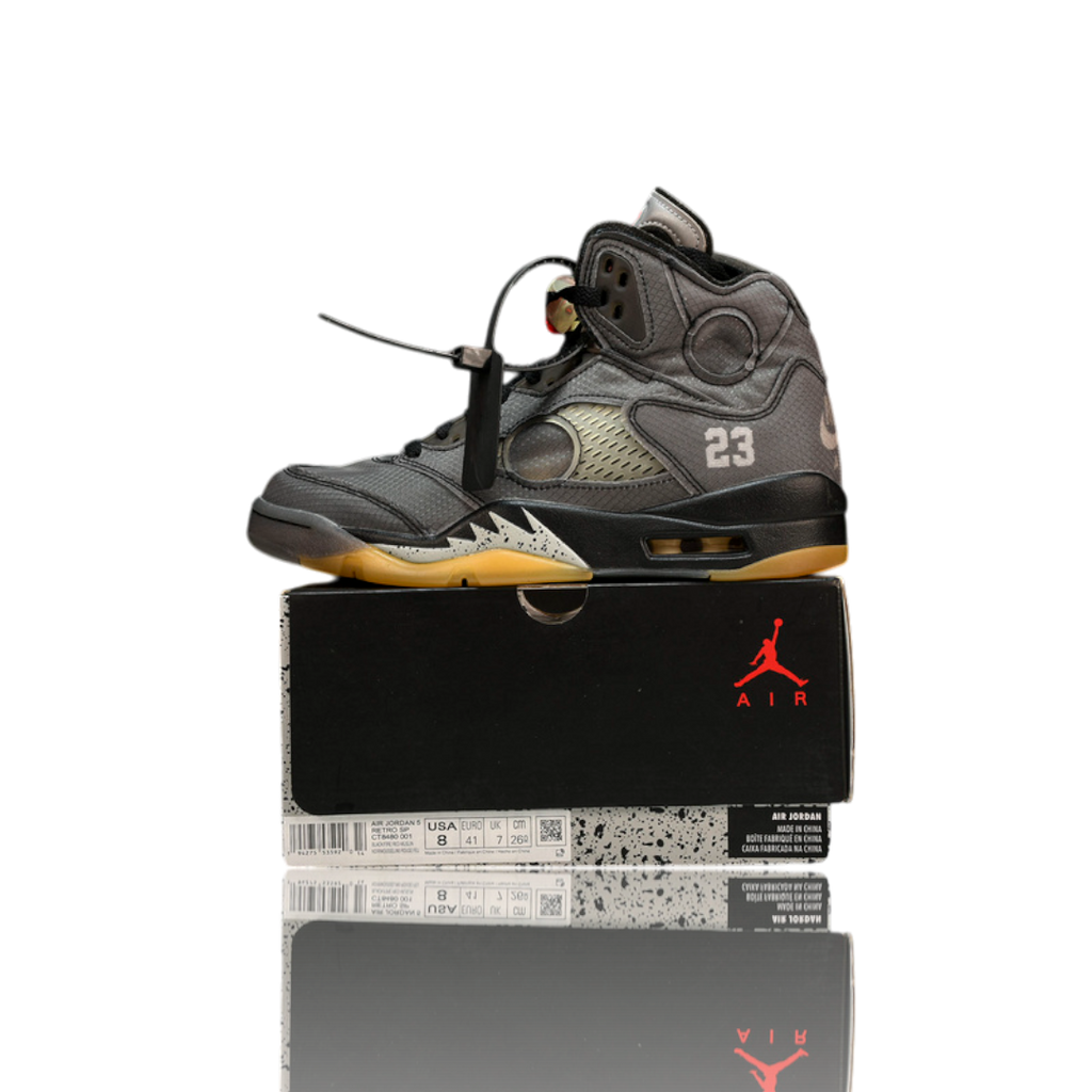 Off-White x AJ5 Retro 'Muslin'