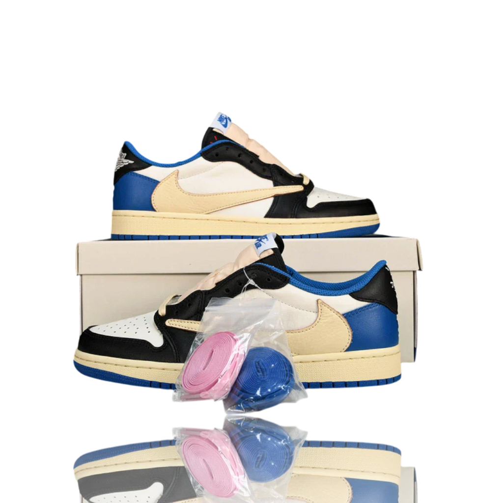 Travis Scott x AJ1 Low OG Fragment ‘Military Blue’