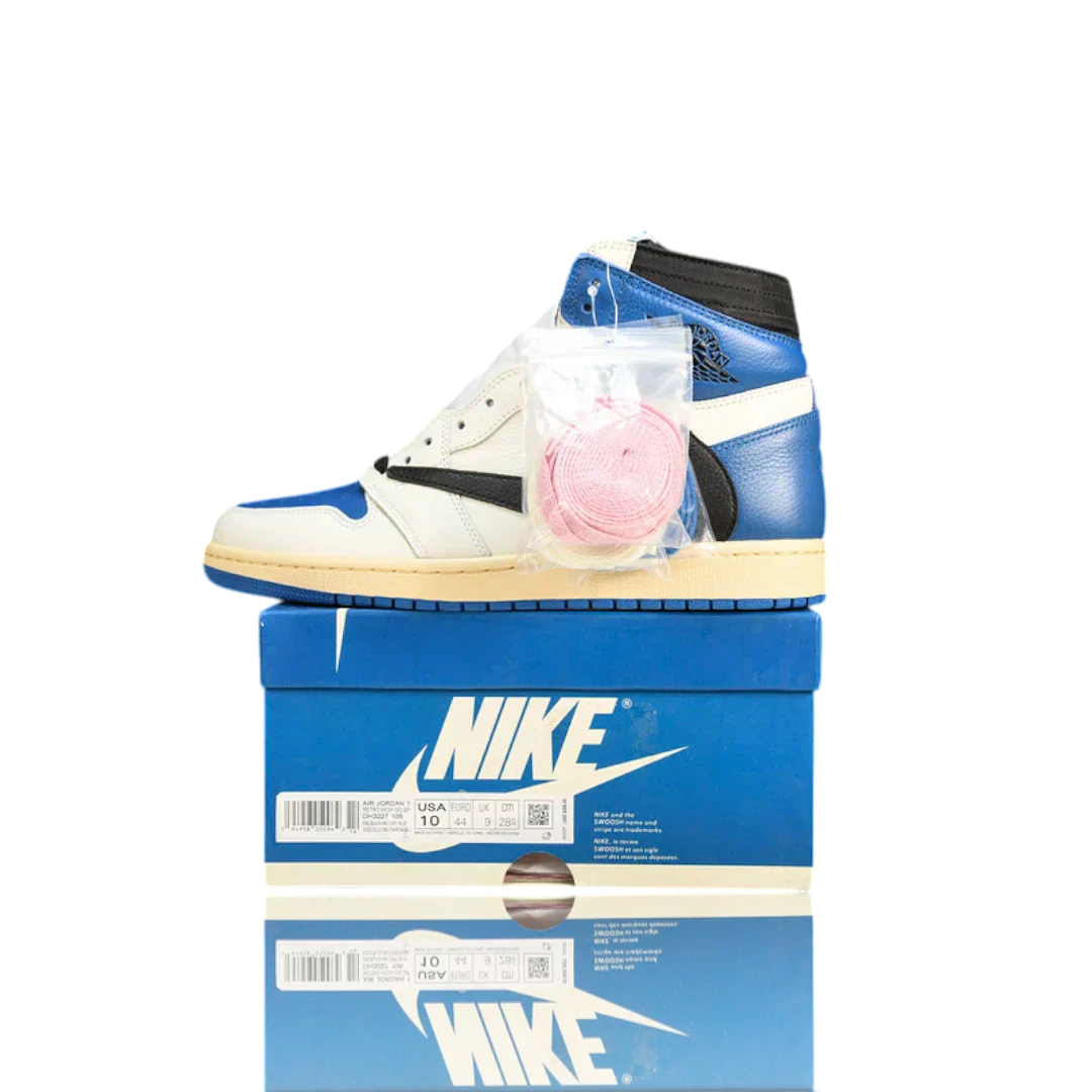 Travis Scott x AJ1 High x Fragment ‘Military Blue'