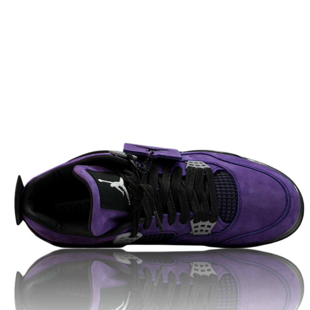 Travis Scott x AJ4 Retro Purple 'Friends and Family'