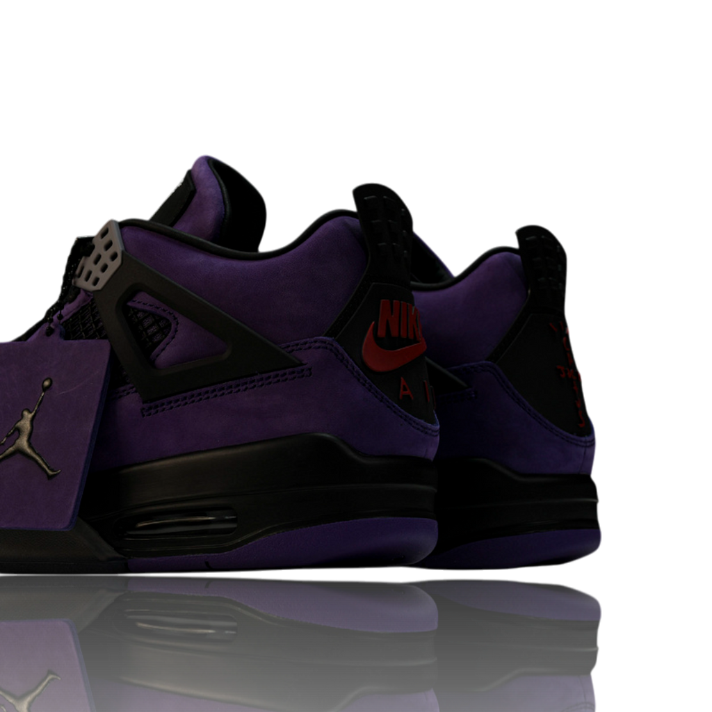 Travis Scott x AJ4 Retro Purple 'Friends and Family'