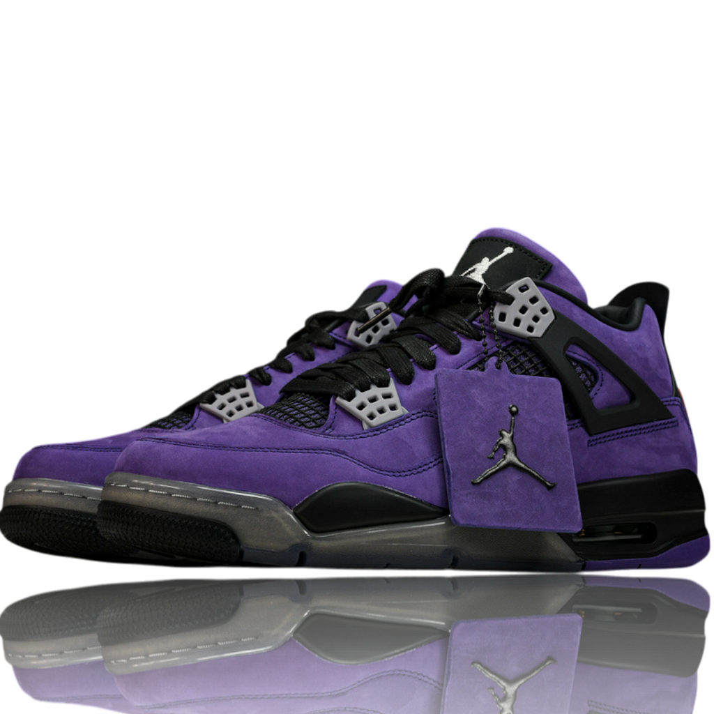 Travis Scott x AJ4 Retro Purple 'Friends and Family'