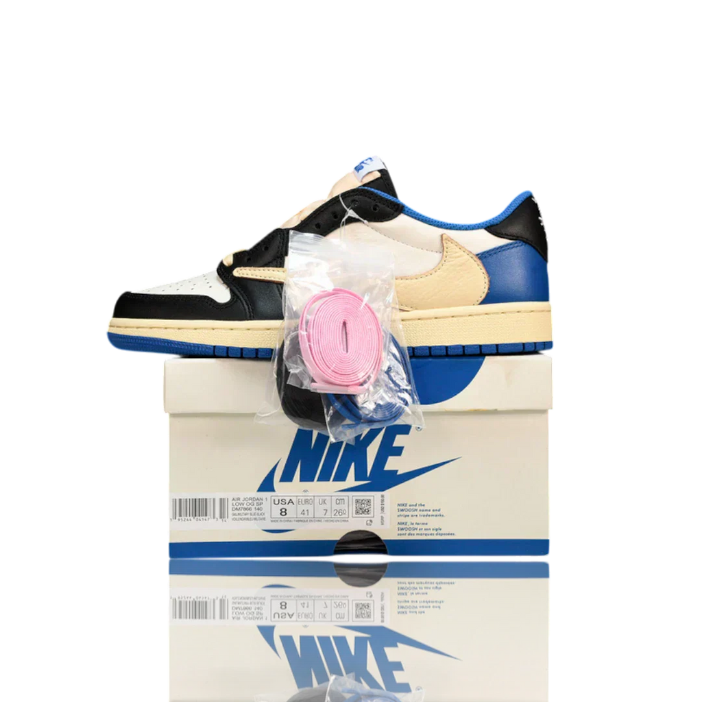 Travis Scott x AJ1 Low OG Fragment ‘Military Blue’