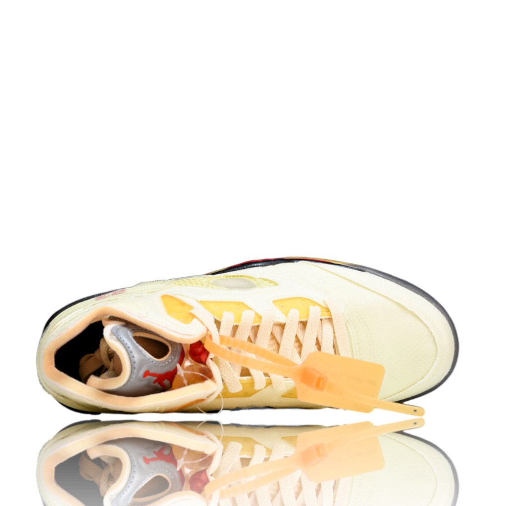 Off-White x AJ5 Retro 'Sail'