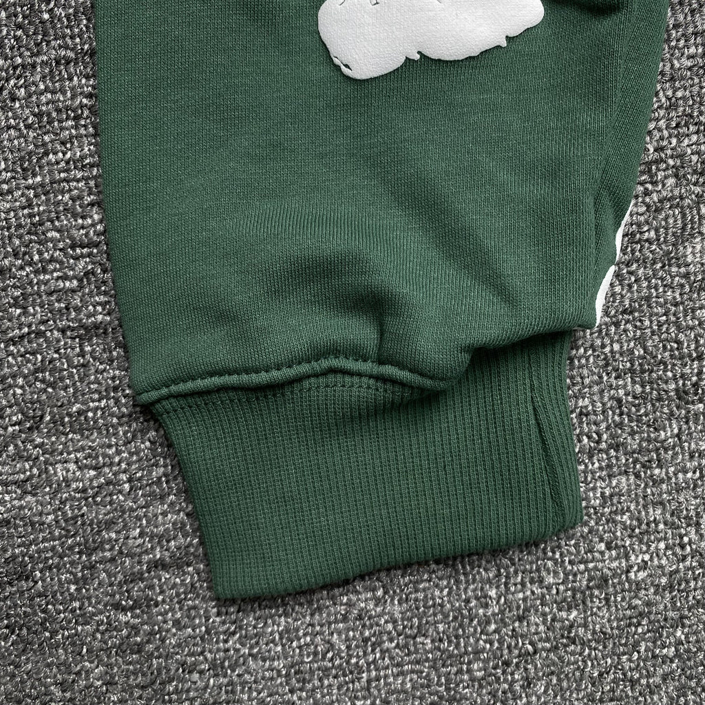 DENIM TEARS COTTON WREATH HOODIE GREEN
