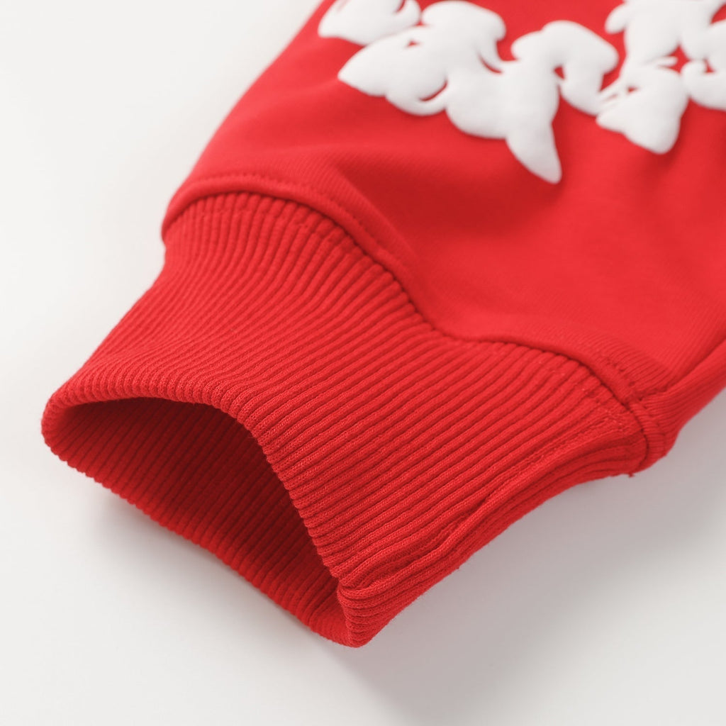 DENIM TEARS COTTON WREATH HOODIE RED