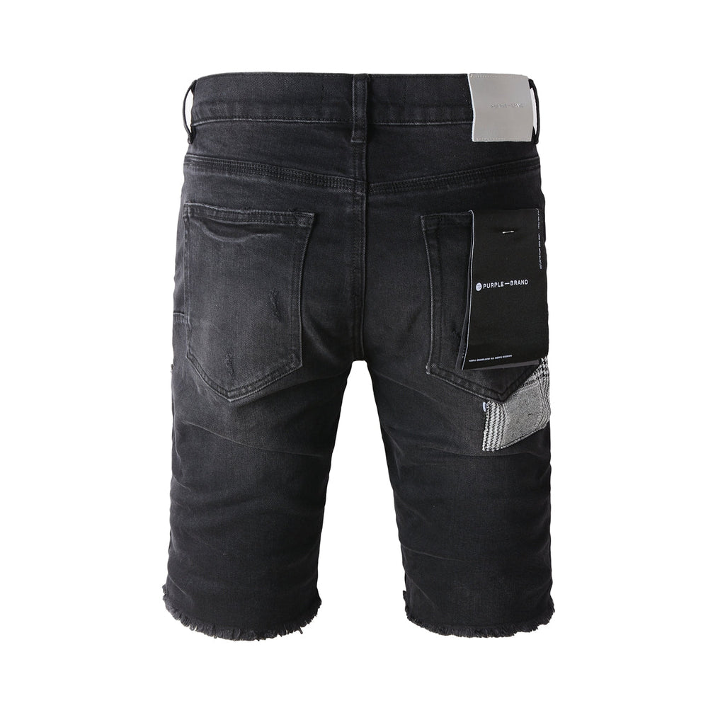 Purple Brand Shorts Black