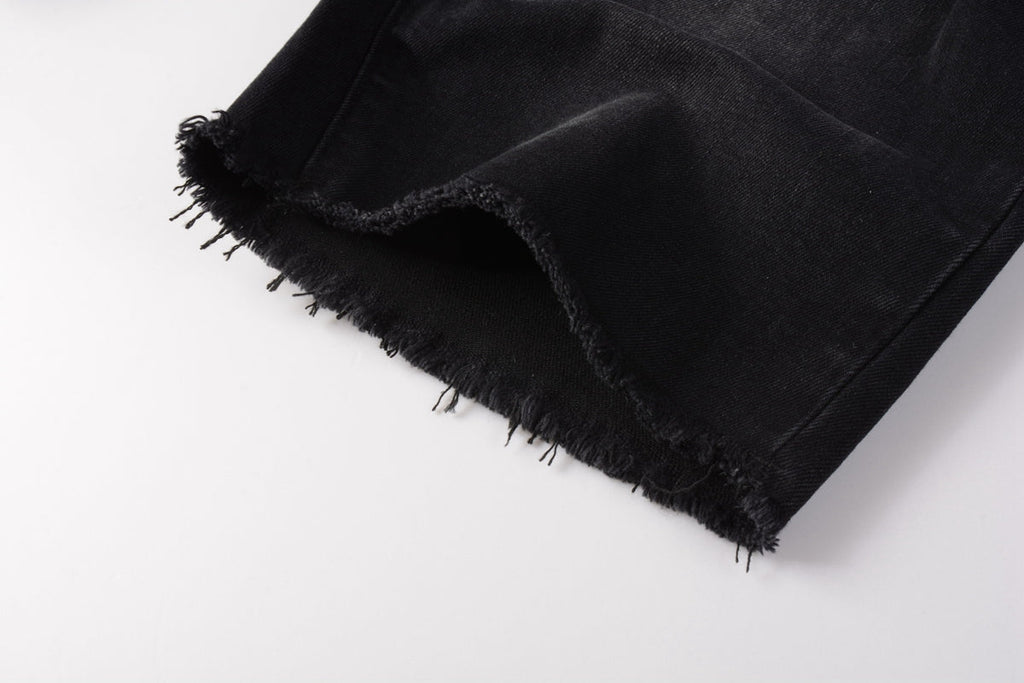 Purple Brand Shorts Black