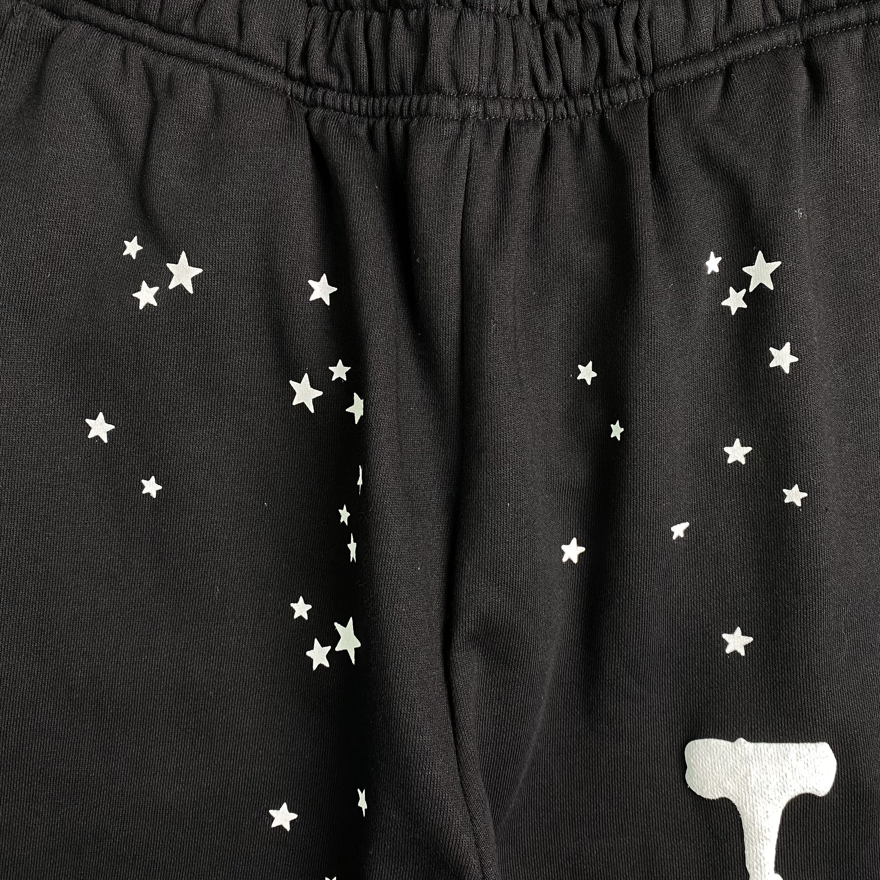SP5DER SOUVENIR SP5 SWEATPANTS BLACK