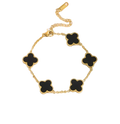 ★ CloverGlow Gold-Plated Bracelet