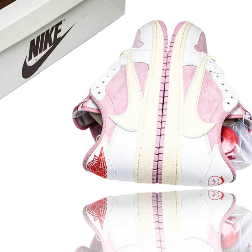 Travis Scott x AJ1 Low OG 'Shy Pink'