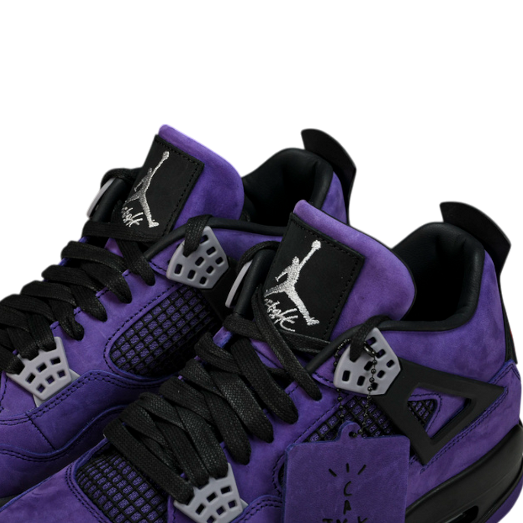 Travis Scott x AJ4 Retro Purple 'Friends and Family'