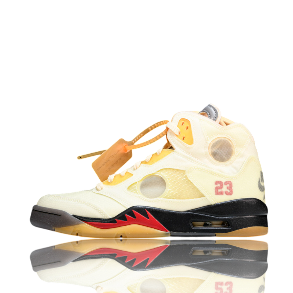 Off-White x AJ5 Retro 'Sail'